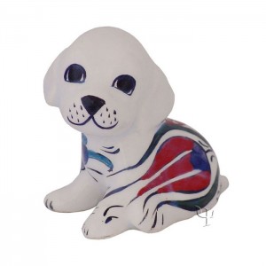 Iznik Design Ceramic Dog