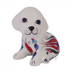 Iznik Design Ceramic Dog