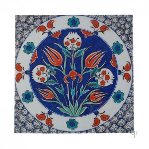 Iznik Tile - Quartz