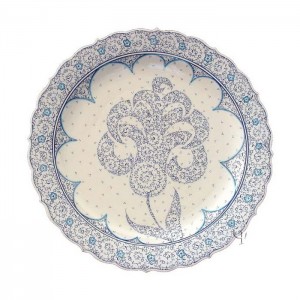 Iznik Design Ceramic Plate - Halic