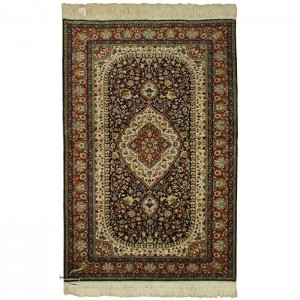 Kayseri Silk Carpet - 3'X4.4'/0.9X1.3 Mt.