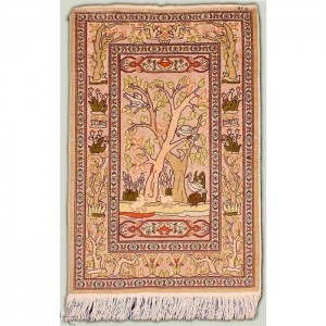 Hereke Silk Carpet - 1.9'X3.1'/0.6X0.9 Mt.