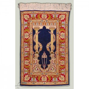 Hereke Silk Carpet - 1.8'X2.7'/0.5X0.8 Mt.