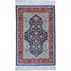 Hereke Silk Carpet - 2.3'X3.5'/0.7X1.1 Mt.