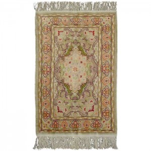 Hereke Silk Carpet - 2.2'X3.3'/0.7X1 Mt.