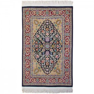 Hereke Silk Carpet - 2.3'X3.6'/0.7X1.1 Mt.