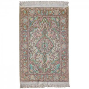 Hereke Silk Carpet - 2.2'X3.3'/0.7X1 Mt.