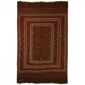 Turkoman Kilim- 6.5'X10.3'/2X3.2 Mt.