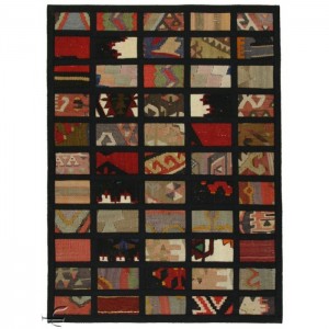 Patchwork Kilim- 2.1'X3'/0.7X0.9 Mt.