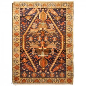 Turkoman Carpet - 4.4'X6.2'/1.4X1.9 Mt.