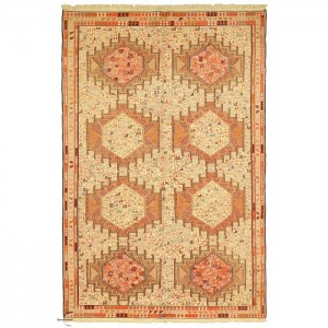 Soumak Kilim- 4'X6.4'/1.2X1.9 Mt.