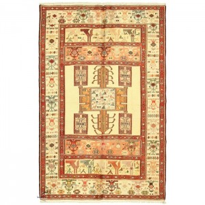 Soumak Kilim- 4.1'X6.5'/1.3X2 Mt.