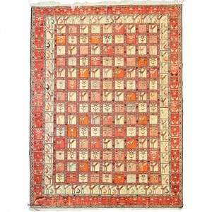 Silk Soumak Kilim- 9.3'X12.6'/2.8X3.9 Mt.