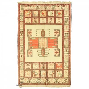 Soumak Kilim- 4.2'X6.4'/1.3X2 Mt.