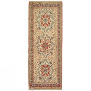 Silk Soumak Kilim- 2.6'X6.6'/0.8X2 Mt.