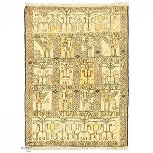 Silk Soumak Kilim- 2.2'X3.3'/0.7X1 Mt.