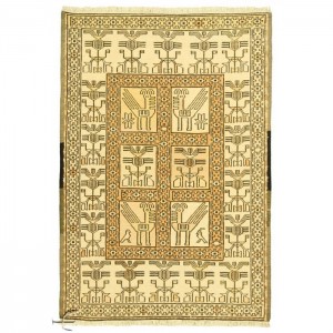 Silk Soumak Kilim- 2.2'X3.3'/0.7X1 Mt.