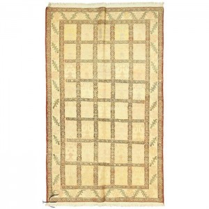 Silk Soumak Kilim- 3.8'X6.3'/1.2X1.9 Mt.