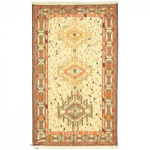 Silk Soumak Kilim- 3.6'X6.2'/1.1X1.9 Mt.