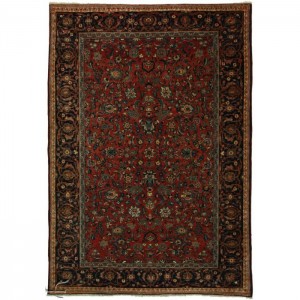 Kashan Carpet - 4.5'X6.4'/1.4X2 Mt.