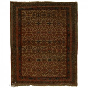 Kazak Carpet - 3.3'X4.1'/1X1.3 Mt.