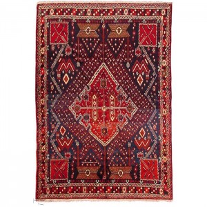 Bakhtiari Carpet - 5'X6.3'/1.5X1.9 Mt.