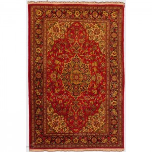 Kashan Carpet - 4.5'X6.6'/1.4X2 Mt.