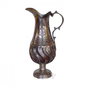 Turkish Copper Sliced Decanter