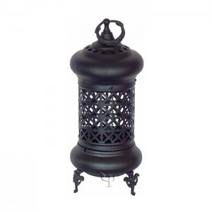 Oxidized Turkish Copper Lantern