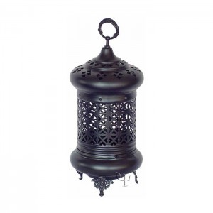 Oxidized Turkish Copper Lantern