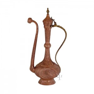 Turkish Copper Tugra Ewer