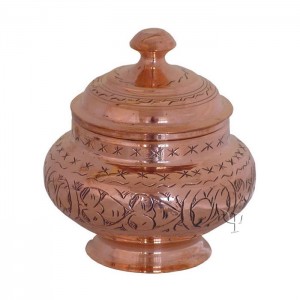 Turkish Copper Sugar Bowl