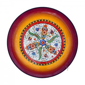 Iznik Design Ceramic Plate - Millenium