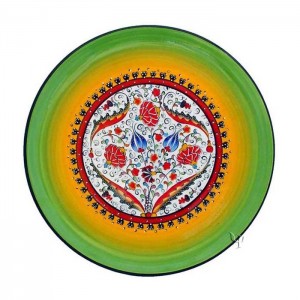 Iznik Design Ceramic Plate - Millenium