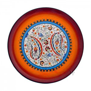 Iznik Design Ceramic Plate - Millenium