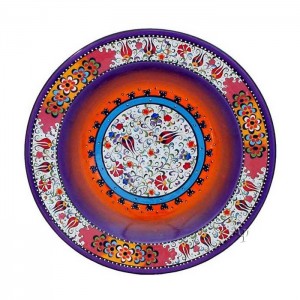 Iznik Design Ceramic Plate - Millenium