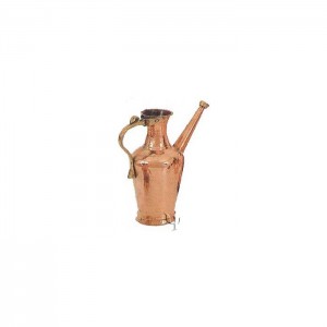 Turkish Copper Mardin Weighted Ewer