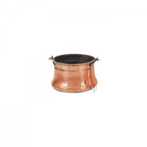 Turkish Copper Rumeli Rounded Bucket