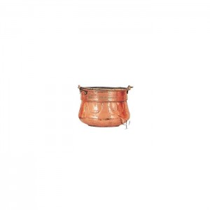 Turkish Copper Rounded Bucket