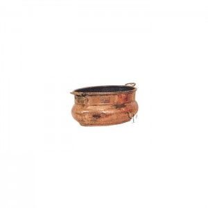 Turkish Copper Oval Deep Planter (Small)