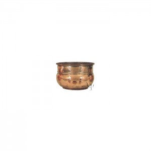 Turkish Copper Rounded Planter (Large)