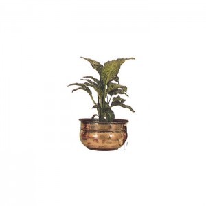 Turkish Copper Rounded Planter (Small)