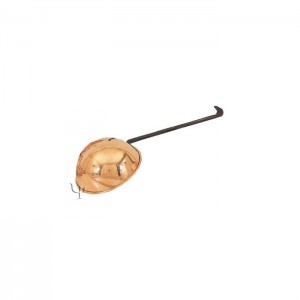 Turkish Copper Ladle with iron Handle (Medium)