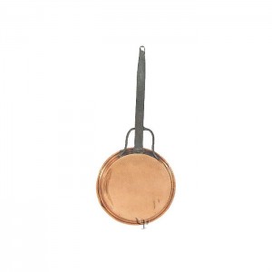 Turkish Copper Frying Pan with iron Handle (No: 4)