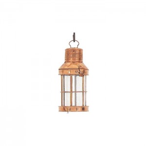 Turkish Copper Round Lantern (Medium)