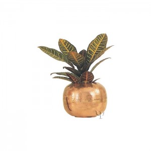 Turkish Copper Ball - Shaped Planter