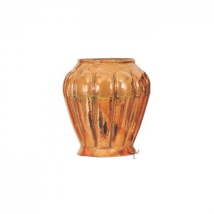 Turkish Copper Flanged Vase