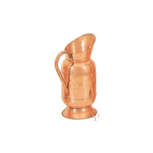 Turkish Copper Large Decanter