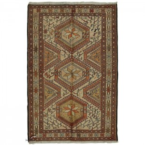 Silk Soumak Kilim- 3.1'X4.9'/1X1.5 Mt.