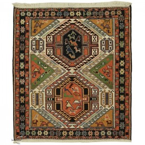 Shahsevan Kilim- 2.9'X3.2'/0.9X1 Mt.